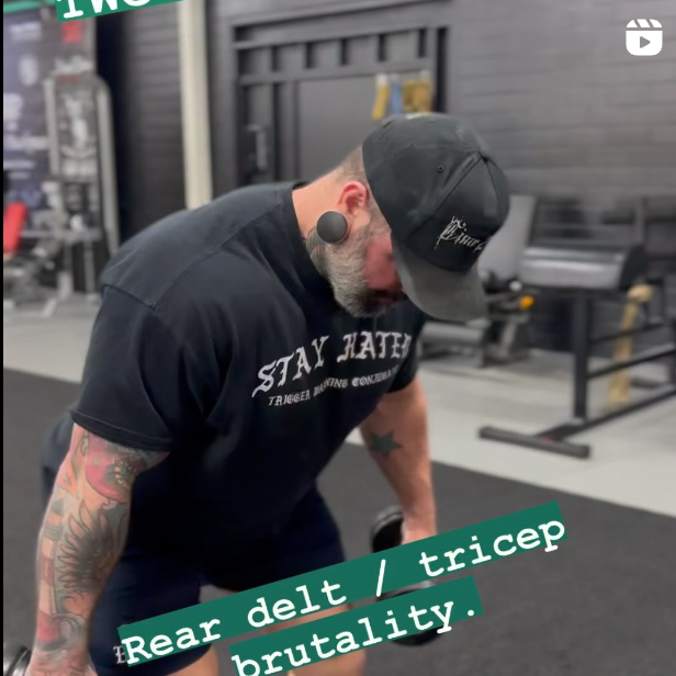 Rear Delt / Tricep Brutality| #TWCWORKOUTWEDNESDAY 11.29.23