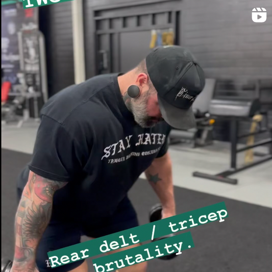 Rear Delt / Tricep Brutality| #TWCWORKOUTWEDNESDAY 11.29.23