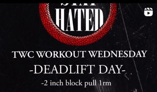 One of my personal favorites for a main movement. | #TWCWORKOUTWEDNESDAY 3.6.24