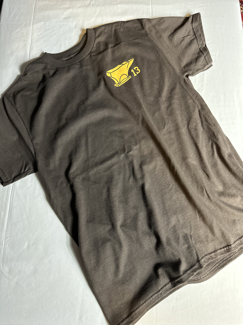 Chocolate Anvil American Powerlifting T-shirt