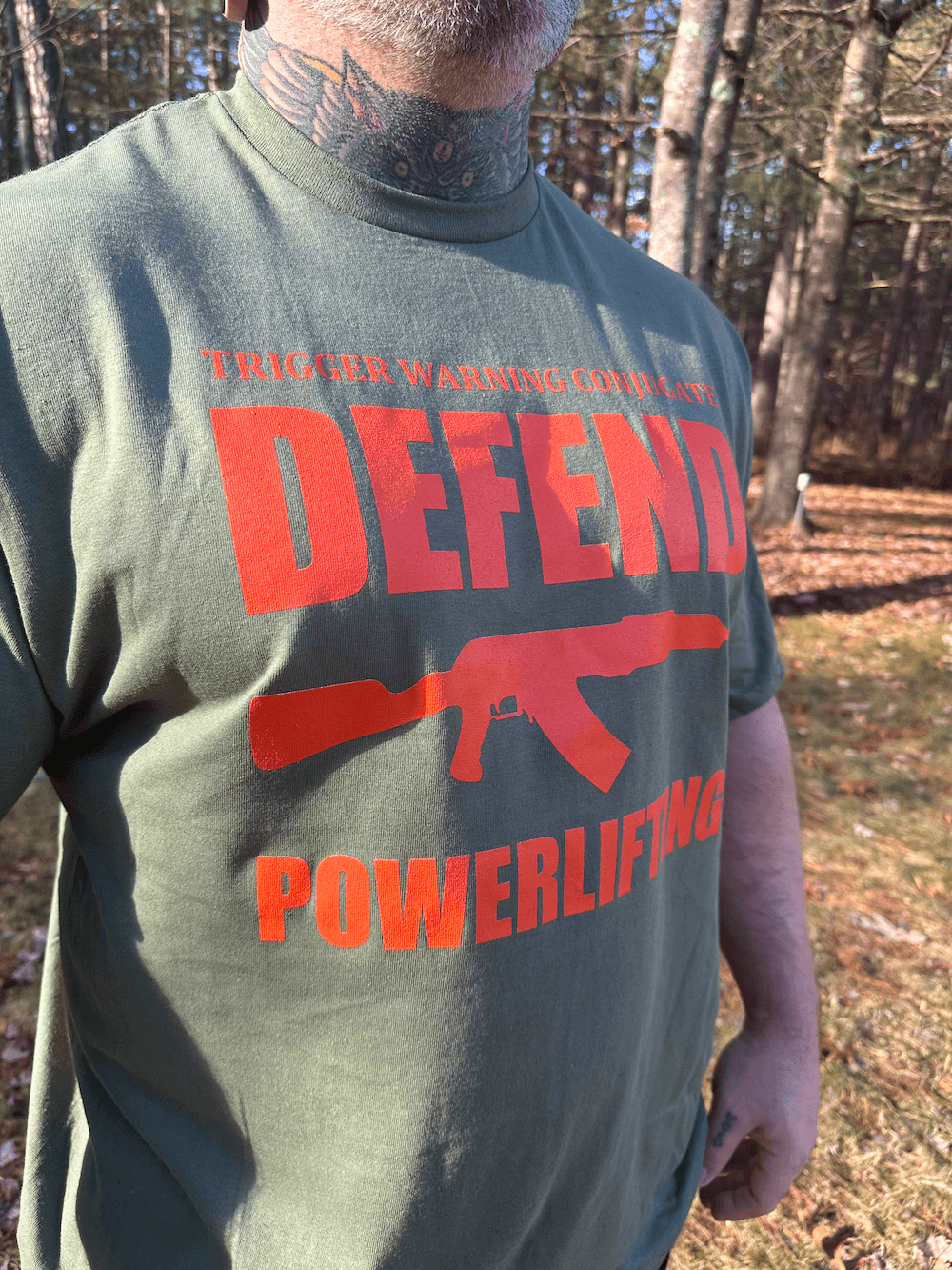 Defend Powerlifting T-shirt