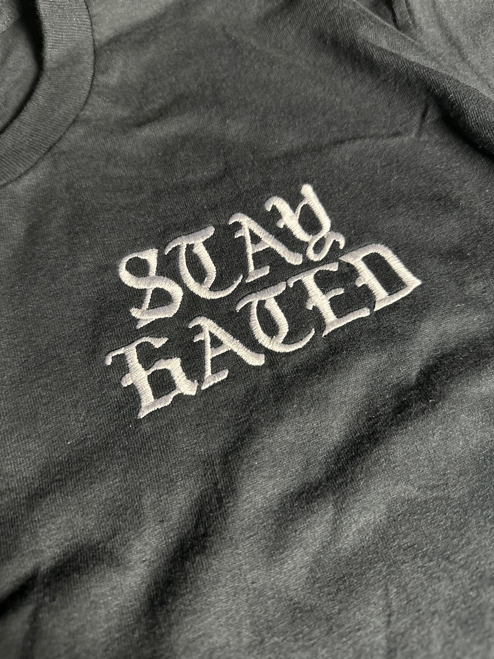 Gothic Embroidered Stay Hated T