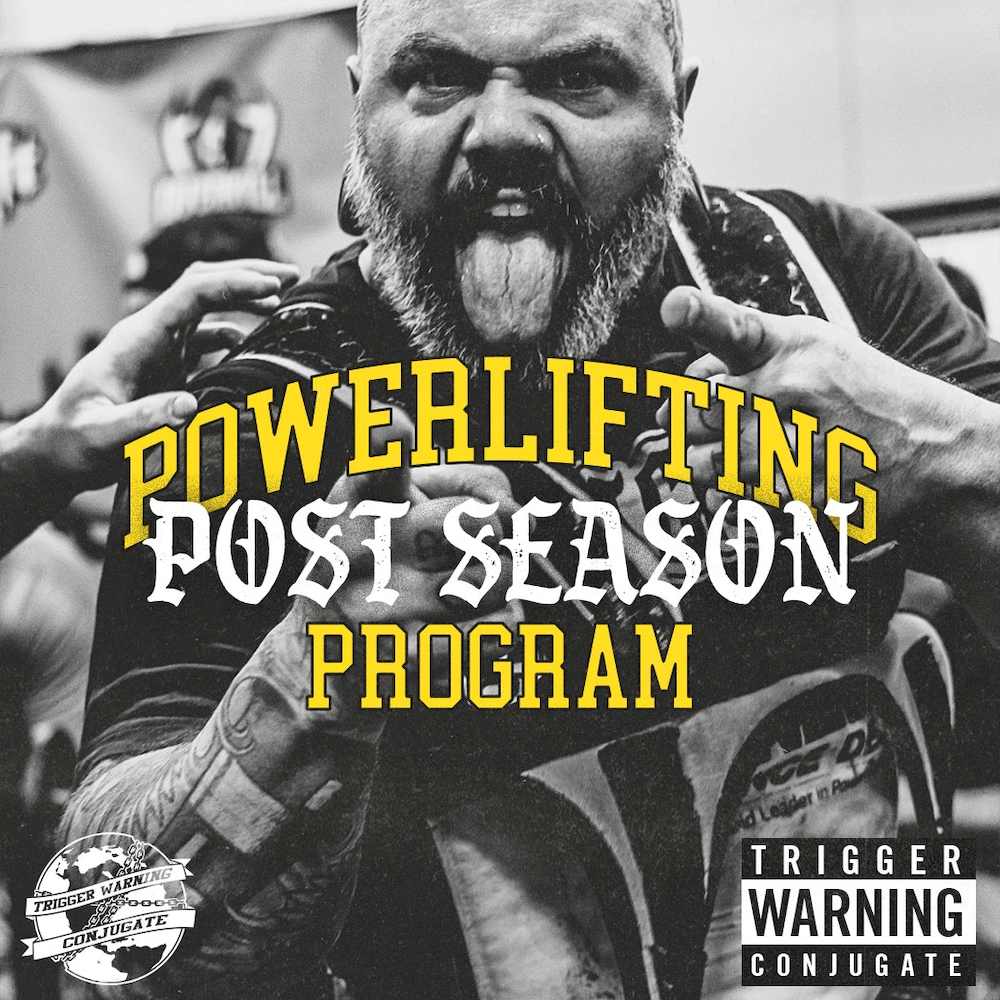 POWERLIFTING POST MEET PROGRAM
