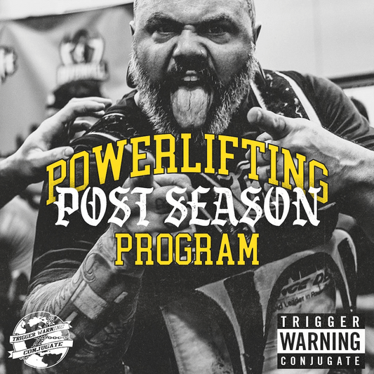 POWERLIFTING POST MEET PROGRAM