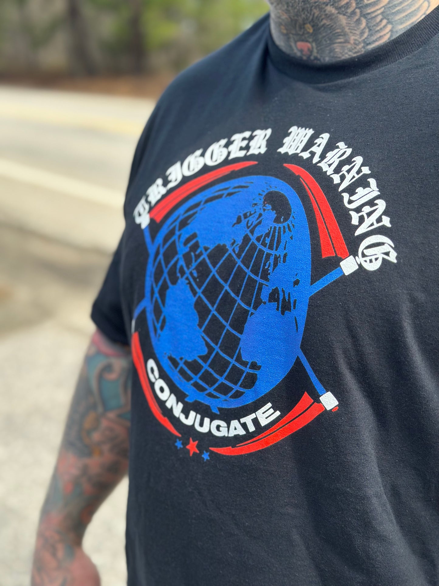 Red White Blue Scythe T