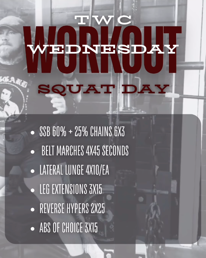 Leg Day Assault | #TWCWORKOUTWEDNESDAY 11.6.24