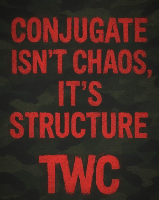 Conjugate Isn’t Chaos, It’s Structure