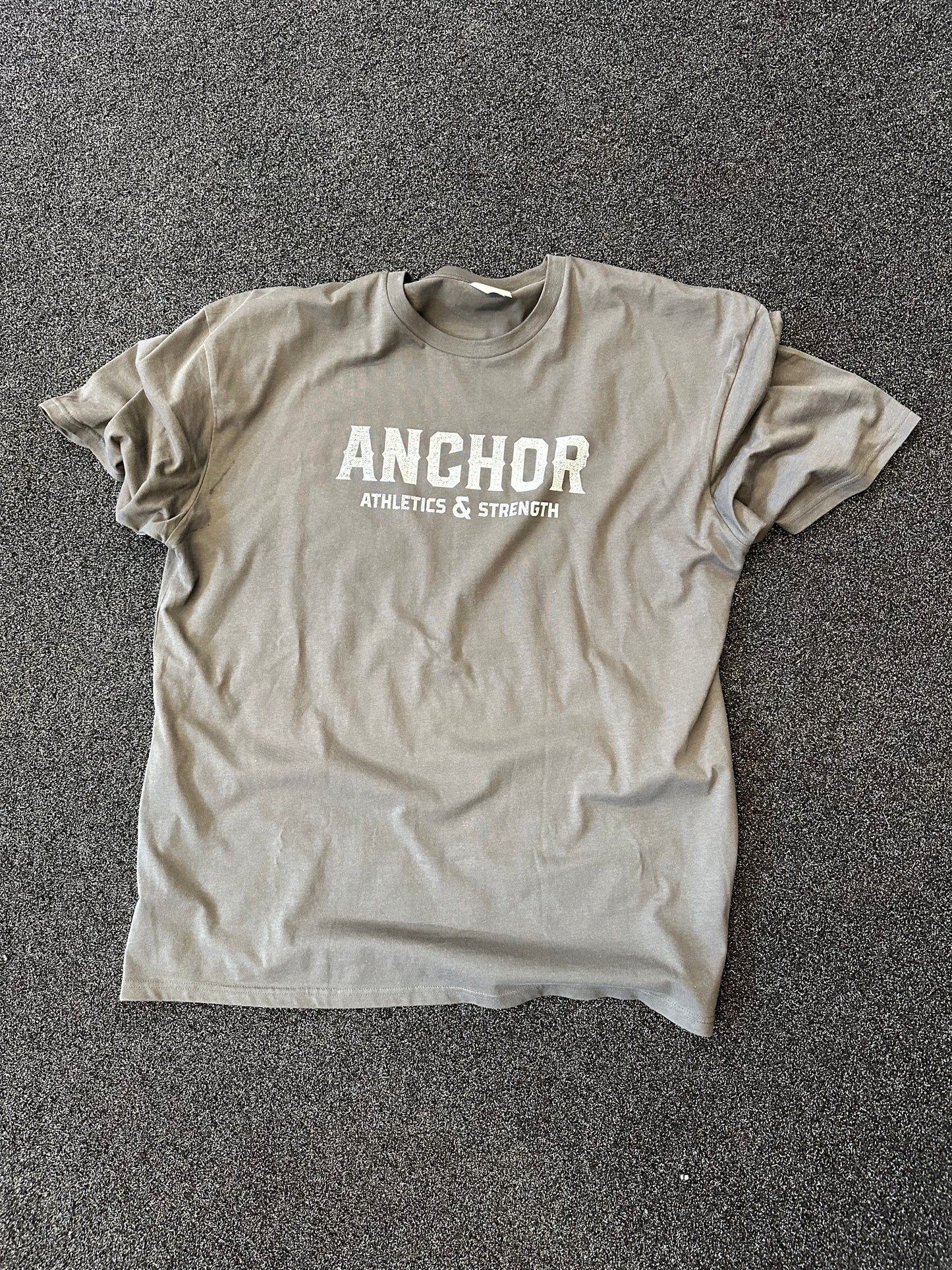 On Board Or Overboard Vintage Black Anchor T