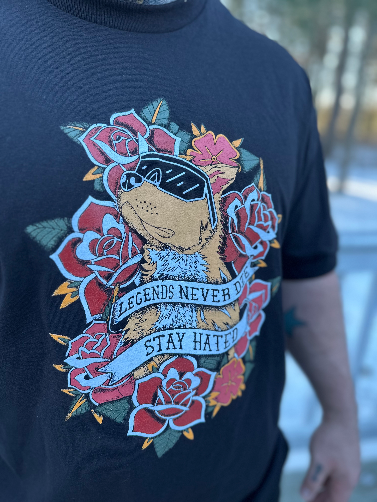 Legends Never Die Winny T-Shirt