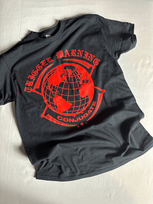 Red Scythe Globe T-shirt